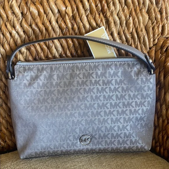NWT MICHAEL Michael Kors Two-way Gray Women's Bag